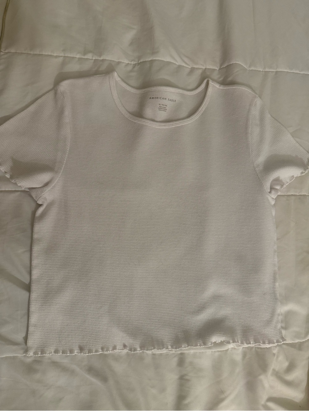 America Eagle Cropped Shirt